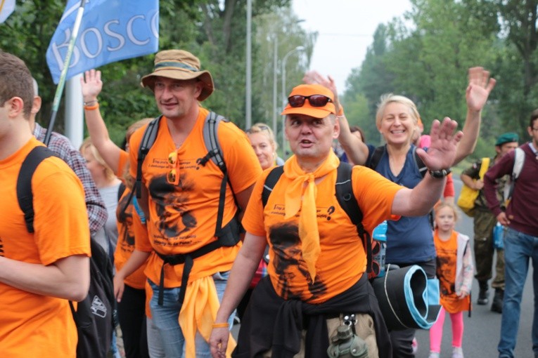 Pierwszy dzień pielgrzymki - przedpołudnie