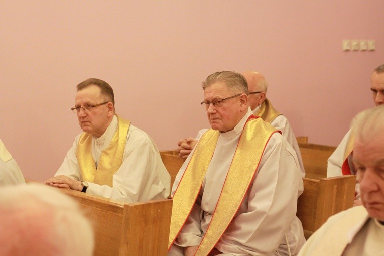 Płock. Nawiedzenie w Domu Księży Emerytów