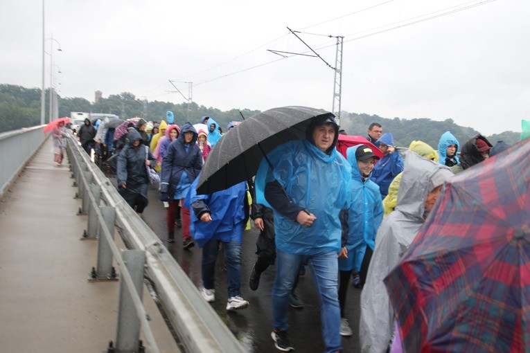 Pielgrzymka na Jasną Górę. Wyjście z Płocka cz.1