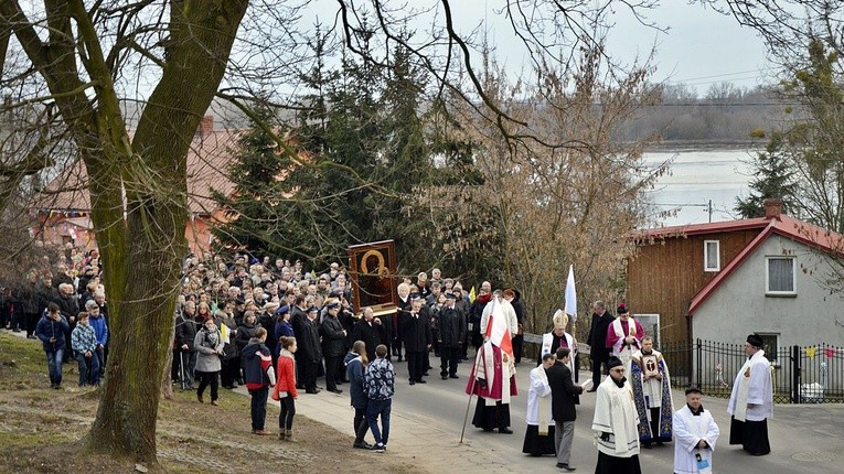 Czerwińsk n. Wisłą. Nawiedzenie w parafii Zwiastowania NMP