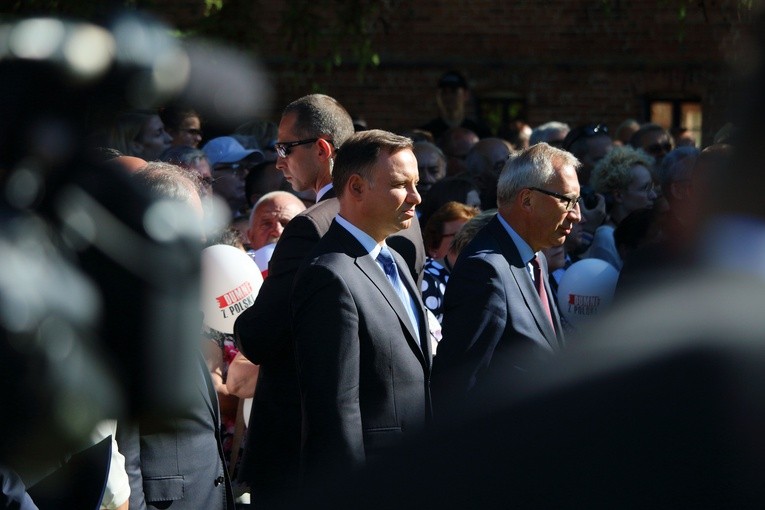 Sztum - spotkanie z prezydentem Andrzejem Dudą 