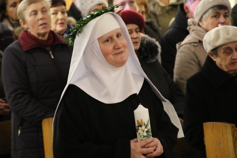 Śluby wieczyste u benedyktynek w Sierpcu